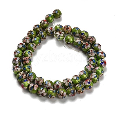 Handmade Cloisonne Beads CLB-O001-M10-03-1