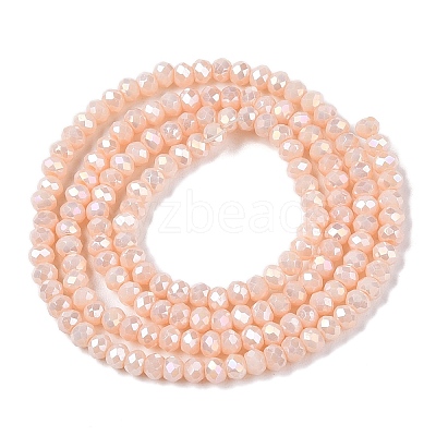 Electroplate Glass Beads Strands LS-EGLA-A044-P1mm-B05-1