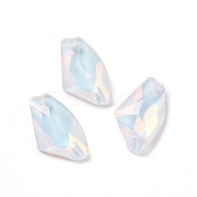 Mocha Effect Axe Shape Sew on Rhinestone RGLA-C001-01D-001AM-1