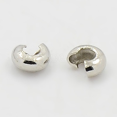 Iron Crimp Beads Covers IFIN-H028-N-1