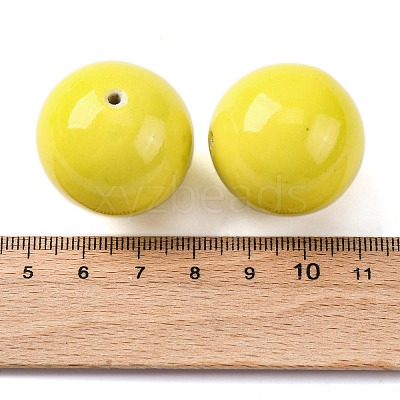 Handmade Polymer Clay Beads PORC-K005-01C-07-1
