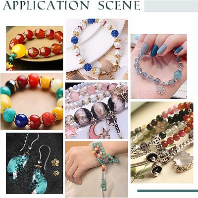 600Pcs 12 Style Multi-Petal Iron Bead Caps IFIN-FH0001-58-1