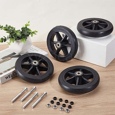 HEPE Front Wheel With Iron Bearing DIY-WH0816-059B-1