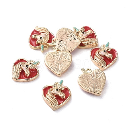 Brass Charms KK-I661-09G-E-1