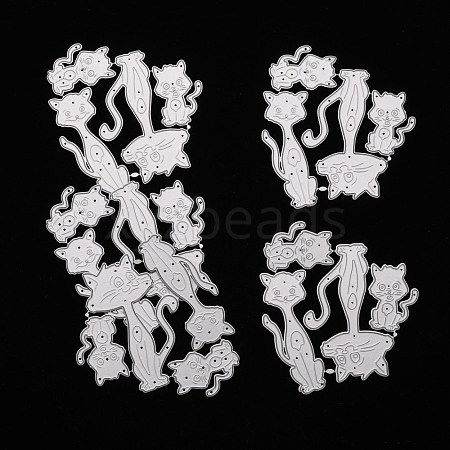 Cat Carbon Steel Cutting Dies Stencils DIY-A008-38-1