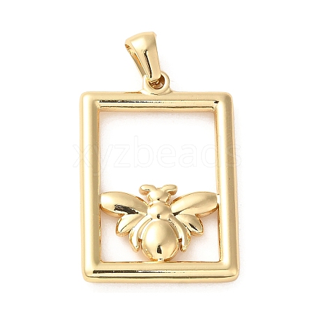 Golden Plated 304 Stainless Steel Pendants STAS-L272-005G-03-1