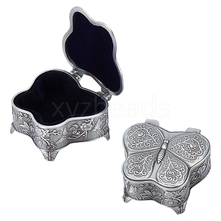 Alloy Jewelry Storage Boxes CON-WH0086-166-1