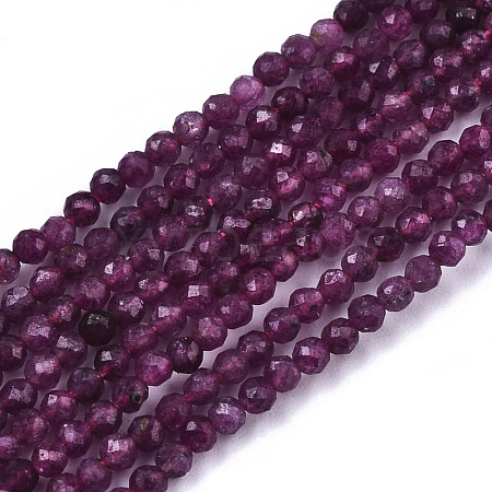 Natural Ruby Beads Strands G-N328-034-1