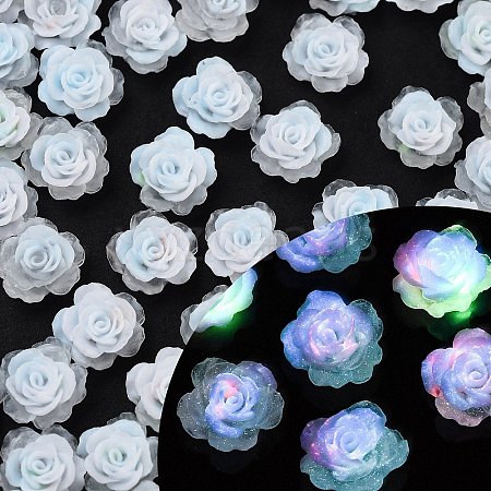 Luminous Resin Decoden Cabochons RESI-K036-49-1