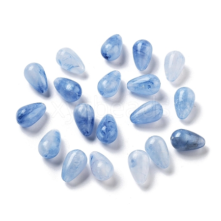 Opaque Acrylic Beads OACR-Q196-04F-1