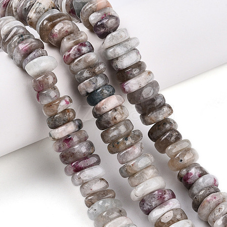 Natural Plum Blossom Tourmaline Beads Strands G-T141-29-1