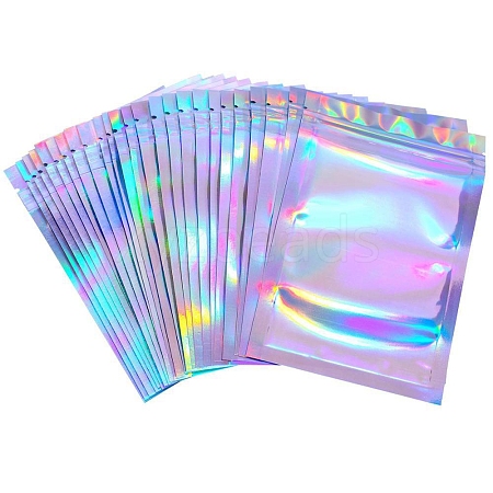 Glitter Holographic Plastic Zip Lock Bags PAAG-PW0012-14C-1