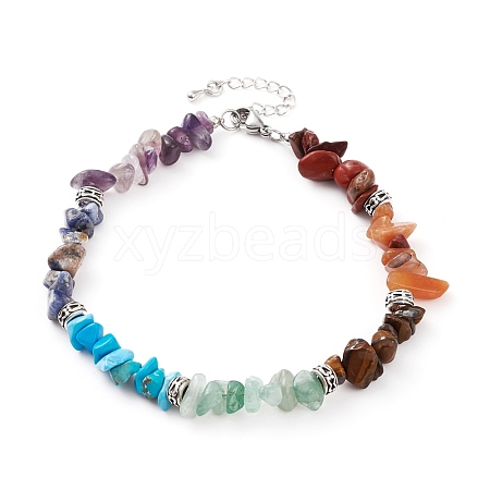 Chakra Jewelry BJEW-JB05916-1