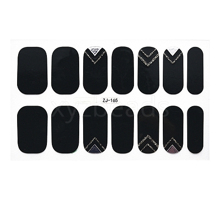 Full Wraps Nail Polish Stickers MRMJ-T078-ZJ165-1