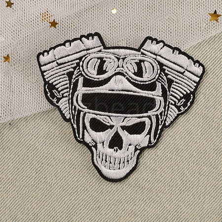 Computerized Embroidery Cloth Iron on/Sew on Patches PW-WG02D0B-07-1