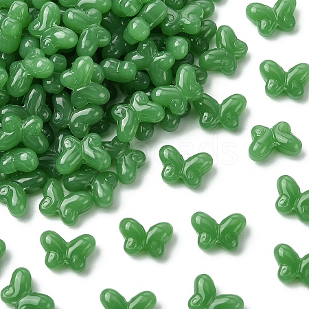 Glass Imitation Jade Beads GLAA-YWC0006-01C-1