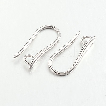 Brass Earring Hooks for Earring Designs LS-X-KK-M142-02P-NR-1