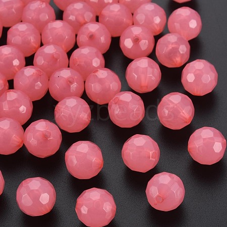 Imitation Jelly Acrylic Beads MACR-S373-97B-E09-1