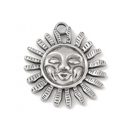 304 Stainless Steel Pendants STAS-D366-01I-P-1