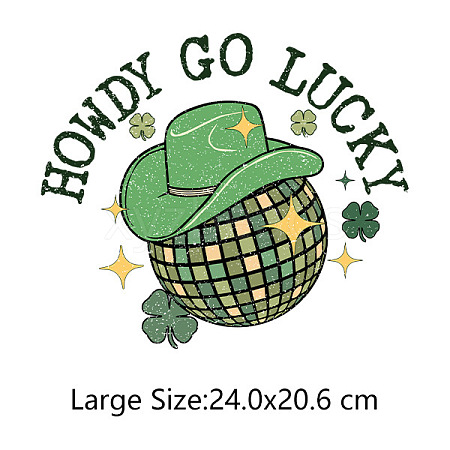 Saint Patrick's Day Theme PET Sublimation Stickers PW-WG11031-02-1