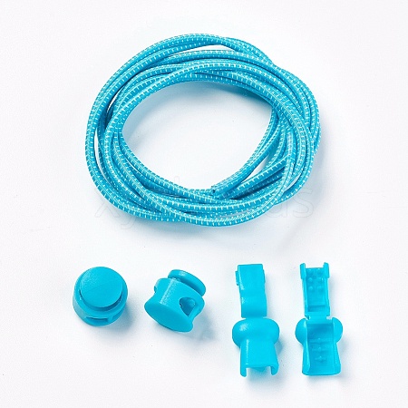 DIY Elastic Lock Shoelace AJEW-WH0057-05Q-1