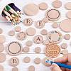2Bag Beech Wooden Round Pieces WOOD-NB0002-77-3