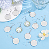 60Pcs 304 Stainless Steel Earring Hooks STAS-BBC0009-93D-4