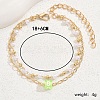 Boho Starfish Charm Multi-layer Anklets for Women MU9577-1-1