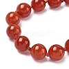 Natural Carnelian Beaded Necklaces NJEW-S405-16-4