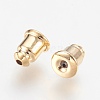 Brass Ear Nuts KK-F759-37G-NF-2