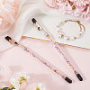 2Pcs Iron and PVC and Acrylic Alligator Memo Clips FIND-SC0011-26C-4