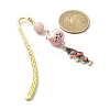 Japanese Style Maneki-neko Bookmark AJEW-JK00260-05-3