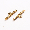 Ion Plating(IP) 304 Stainless Steel Toggle Clasps Parts STAS-D142-05C-G-2