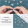 UNICRAFTALE 20Pcs 4Styles 304 Stainless Steel Pendants STAS-UN0024-10-5