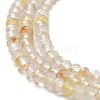 Natural Rutilated Quartz Beads Strands G-J400-C11-02-4