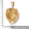 304 Stainless Steel Big Pendants STAS-F333-01G-3
