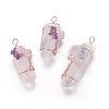 Natural Quartz Crystal Big Pendants G-F594-01D-1