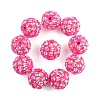 10Pcs Opaque Acrylic Beads OACR-YW0003-35L-1