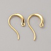 Brass Earring Hooks KK-WH0001-19G-2