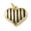 Rack Plating Brass Enamel Charms KK-K392-41G-04-1