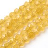 Natural White Jade Beads Strands G-F545-E21-1