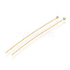 Brass Ball Head Pins KK-G331-10-0.8x50-4