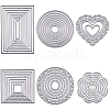 Metal Cutting Dies Stencils DIY-BC0010-09-1