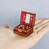 Wood Jewelry Box Miniature Ornaments PW-WG326D2-01-4