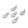Non-Tarnish 304 Stainless Steel Pendants LS-STAS-Q201-T453S-3