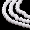 Glass Imitation Jade Beads Strands GLAA-H021-02-08-5