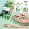 SUNNYCLUE DIY Saint Patrick's Day Jewelry Making Finding Kit DIY-SC0023-84-3