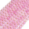Dyed Imitation Jade Glass Beads Strands GL-Z001-02B-05-1