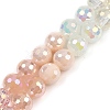 Electroplate Glass Beads Strands EGLA-B011-05A-8mm-1