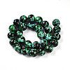 Synthetic Turquoise Beads Strands TURQ-T004-08A-12-3